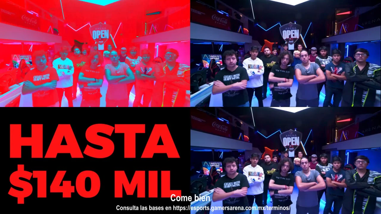 Coca-Cola Gaming Arena Open promotional spot produced by ZerezoFilms